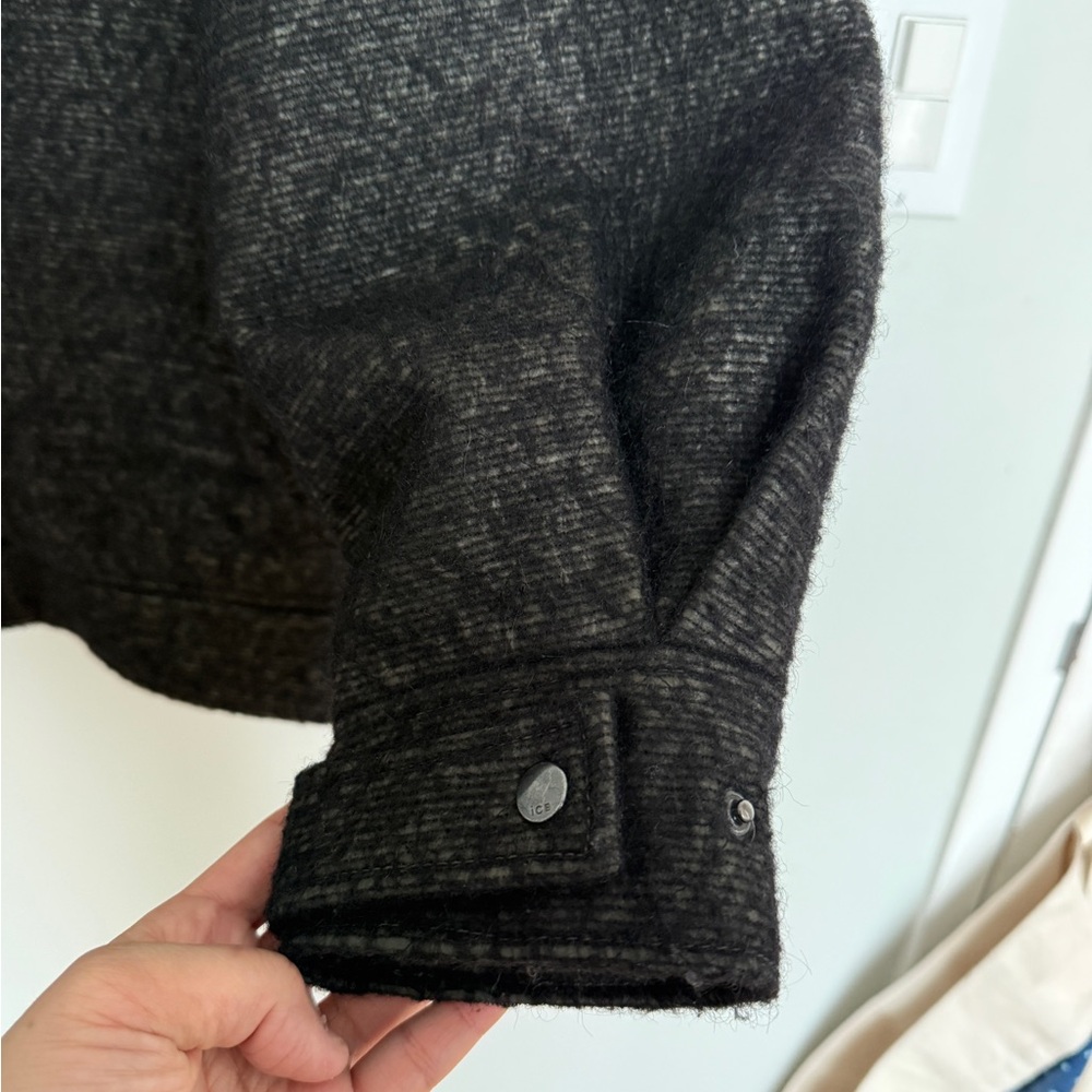 ICB New York women’s Quilted khaki hooded Oversized winter coat/jacket - Picture 12 of 12